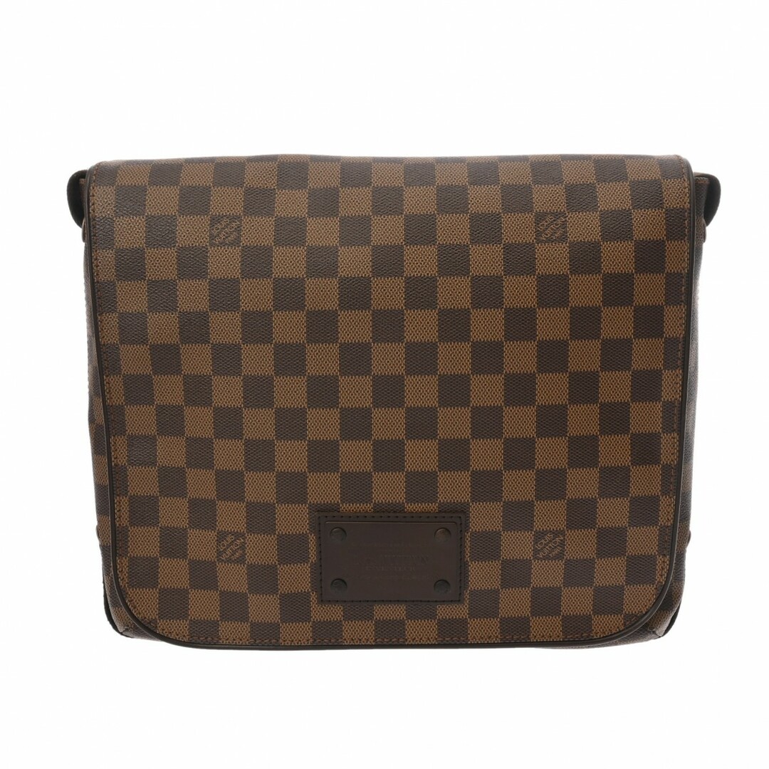 LOUIS VUITTON - ルイヴィトン ダミエ ブルックリン MM ショルダーバッグ ブラウン