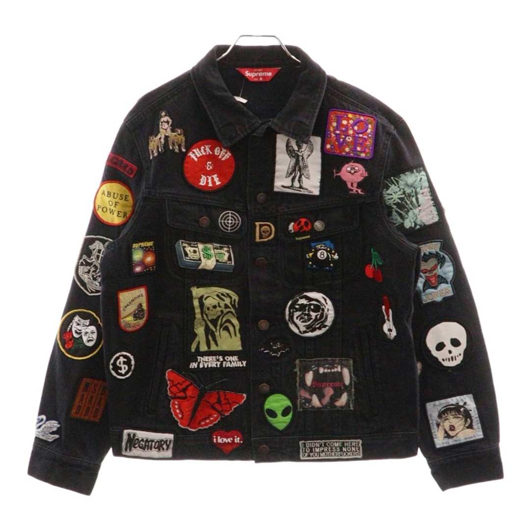 Supreme - SUPREME シュプリーム 18SS Patches Denim Trucker Supreme - SUPREME シュプリーム 18SS Patches Denim Trucker
