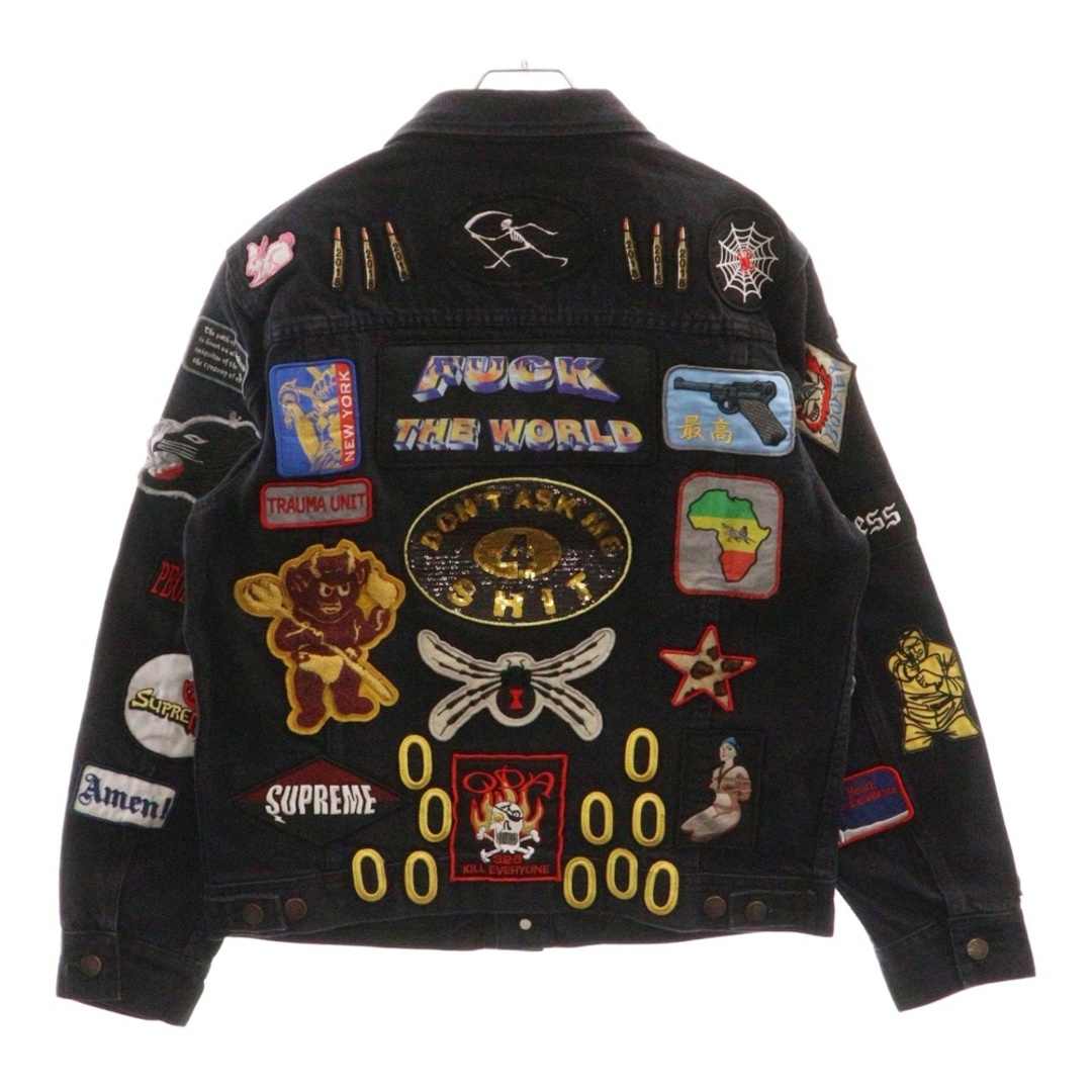 Supreme - SUPREME シュプリーム 18SS Patches Denim Trucker Supreme - SUPREME シュプリーム 18SS Patches Denim Trucker