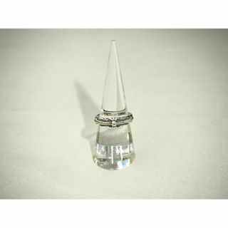クロムハーツ(Chrome Hearts)の正規 クロムハーツ ベイビー クラシック フローラル クロス リング 320P▲(リング(指輪))