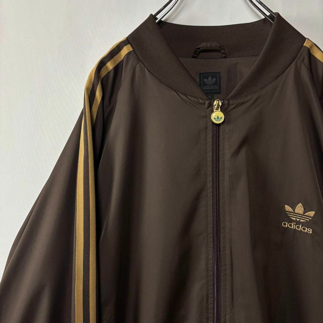 adidas - アディダス オリジナル トラックジャケット 刺繍ロゴ adidas - アディダス オリジナル トラックジャケット 刺繍ロゴ