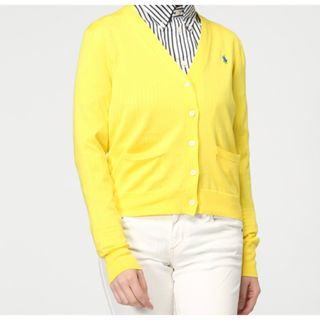 POLO RALPH LAUREN(カーディガン ・ イエロー/黄色系)のフリマ POLO RALPH LAUREN(カーディガン ・ イエロー/黄色系)のフリマ