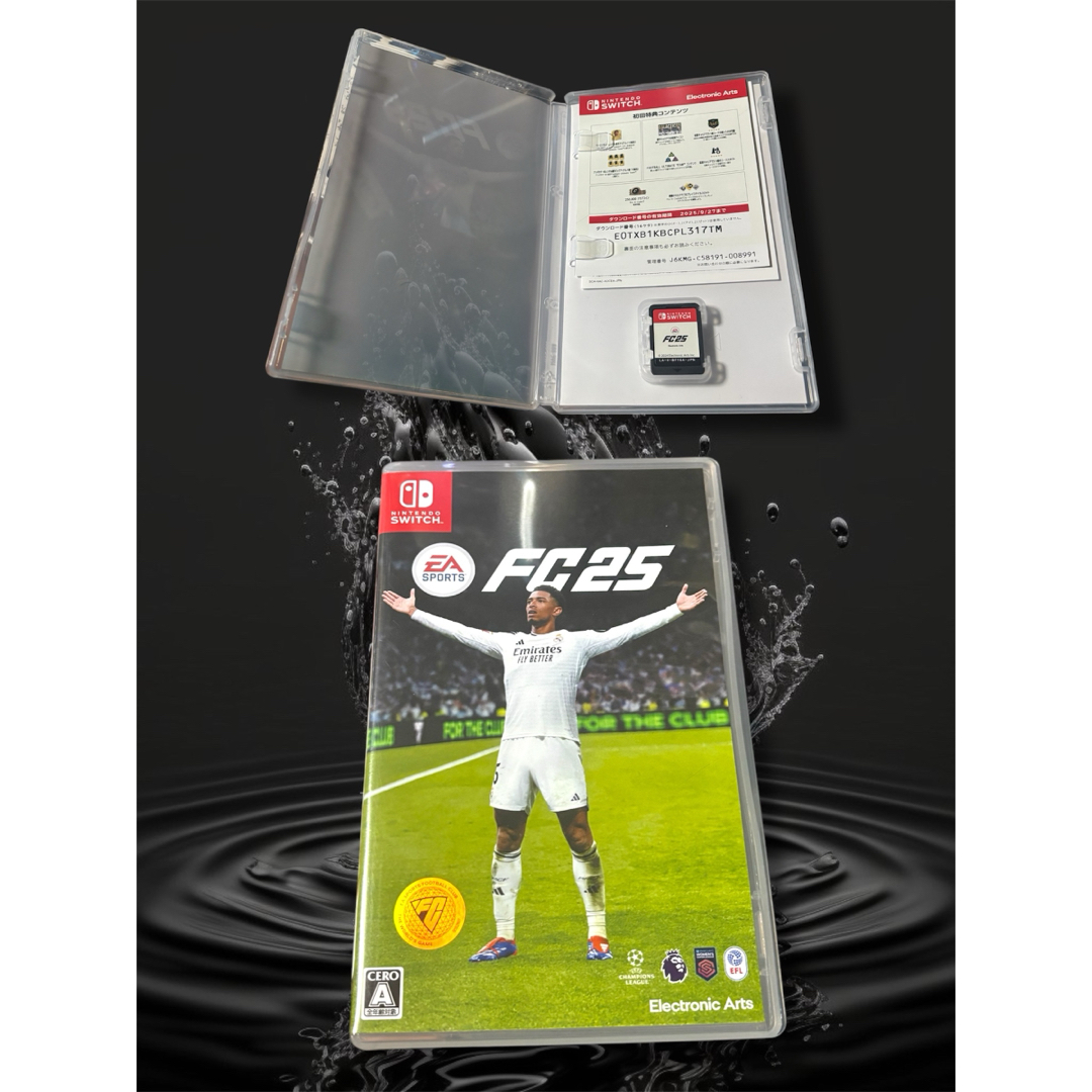 Nintendo Switch(ニンテンドースイッチ)のEA SPORTS FC25 Nintendo Switch 中古 エンタメ/ホビーのゲームソフト/ゲーム機本体(家庭用ゲームソフト)の商品写真