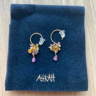 AHKAH - AHKAH k18ベア リーフ ピアスの通販 by ジョゼ's shop AHKAH - AHKAH k18ベア リーフ ピアスの通販 by ジョゼ's shop