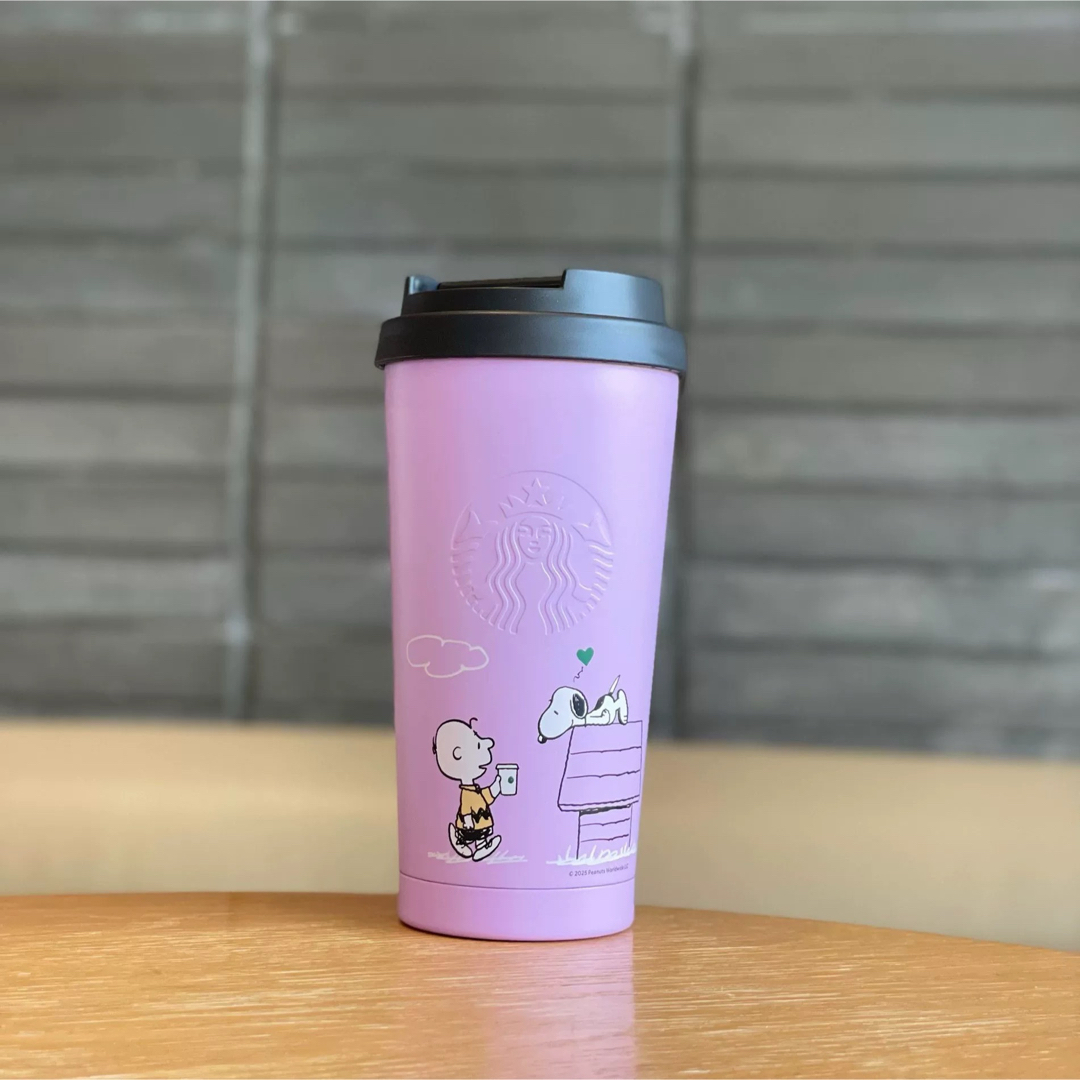 スターバックス中国限定】 ピーナッツ スヌーピー ステンレス