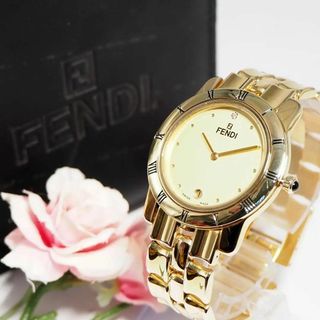 FENDI - 【電池交換済】FENDI フェンディ 腕時計 660L シルバー FENDI - 【電池交換済】FENDI フェンディ 腕時計 660L シルバー