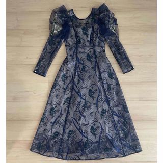SNIDEL - 3日迄 THEDRESSLAB【限定】スパンコール刺繍ドレスPBEG SNIDEL - 3日迄 THEDRESSLAB【限定】スパンコール刺繍ドレスPBEG