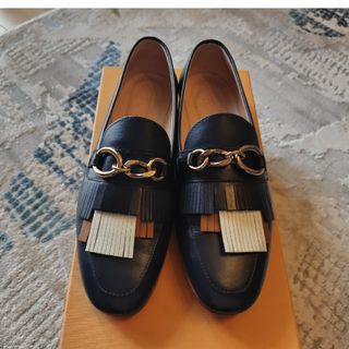 TOD'S - TODS コインローファー ブラウン 茶色 21cm レザー 靴 TOD'S - TODS コインローファー ブラウン 茶色 21cm レザー 靴