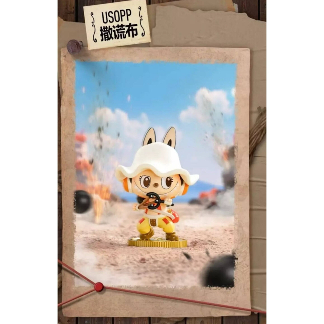 POP MART】labubu x ONE PIECEラブブ&ワンピースコラボの通販 by POP MART】labubu x ONE PIECEラブブ&ワンピースコラボの通販 by