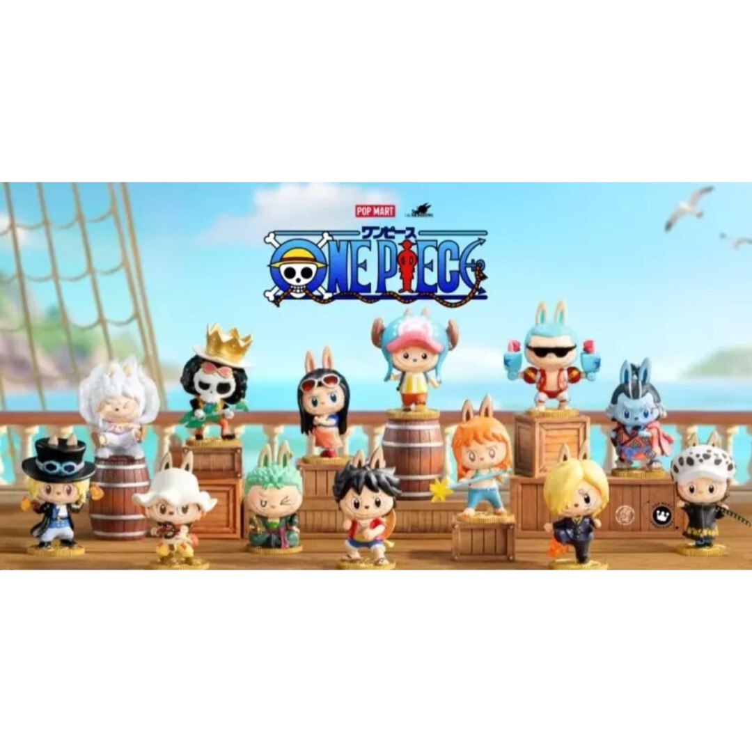 POP MART】labubu x ONE PIECEラブブ&ワンピースコラボの通販 by POP MART】labubu x ONE PIECEラブブ&ワンピースコラボの通販 by