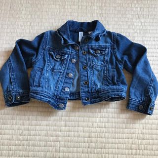 オールドネイビー(Old Navy)の海外購入♡ベビーデニムジャケット♡ショート丈♡オールドネイビー好き18M美品(パンツ)