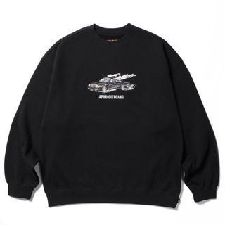 WACKO MARIA - 舐達麻 ブラックアイパッチ スウェット WACKO MARIA - 舐達麻 ブラックアイパッチ スウェット