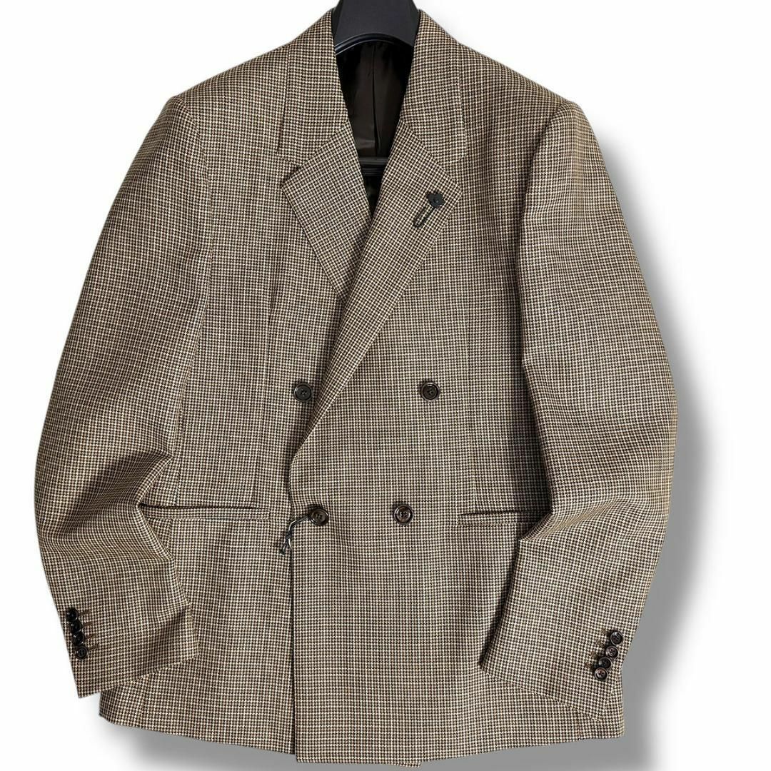 LARDINI - J6457 新品 ラルディーニ 現行モデル千鳥格子 LARDINI - J6457 新品 ラルディーニ 現行モデル千鳥格子