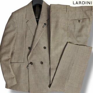 LARDINI - J6457 新品 ラルディーニ 現行モデル千鳥格子 LARDINI - J6457 新品 ラルディーニ 現行モデル千鳥格子