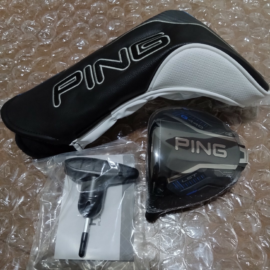 PING - レフティー 新品 G440 LST ドライバー用 ヘッドのみ 9度 PING - レフティー 新品 G440 LST ドライバー用 ヘッドのみ 9度