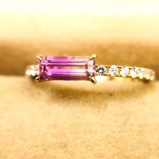 新品 K18WG ツインバタフライ オープンリング 天然ダイヤ 0.35ct 新品 K18WG ツインバタフライ オープンリング 天然ダイヤ 0.35ct