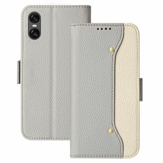 【色:グレー_サイズ:Xperia 10 VI】FEYYXI xperia 10(その他)