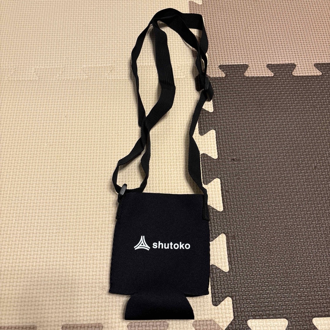新品　未使用　非売品　首都高　ポーチ　ショルダー　ミニ　バッグ　イベント　黒 メンズのバッグ(ショルダーバッグ)の商品写真