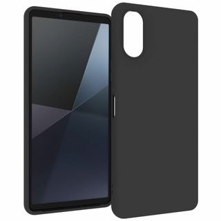 【サイズ:艶消ブラック_色:Xperia10VI】Xperia 10VI ケース(その他)