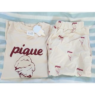 gelato pique - ジェラートピケ ルームウェア もこもこ ボーダー gelato pique - ジェラートピケ ルームウェア もこもこ ボーダー
