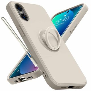 Xperia 10 VI 用 ケース リング ストラップ付き SO-52E SO(その他)