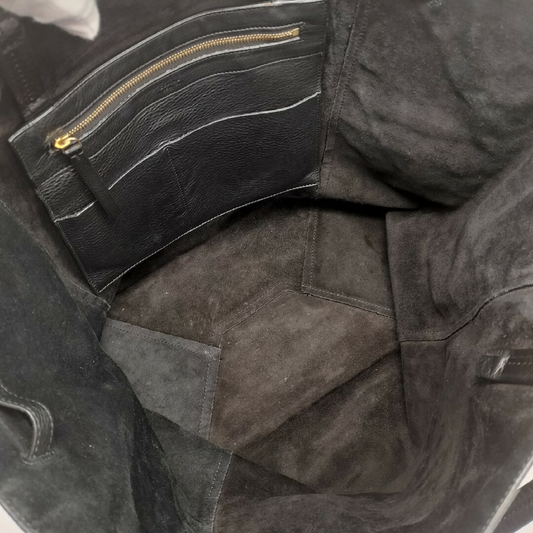 CELINE - 極美品✨セリーヌ トートバッグ レザー ブラック 黒 CELINE - 極美品✨セリーヌ トートバッグ レザー ブラック 黒