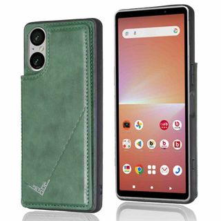 【Geshh】Xperia 10 vi/SO-52E /SOG14（ダルグリーン(その他)