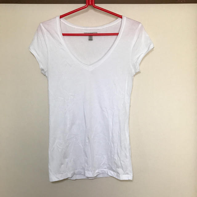 ZARA(ザラ)のZARA 白Tシャツ レディースのトップス(Tシャツ(半袖/袖なし))の商品写真