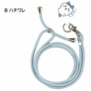 チイカワ(ちいかわ)の★大人気★【ハチワレスマホストラップ】ちいかわスマホリング肩首掛ぶら下げ落下防止(ストラップ/イヤホンジャック)