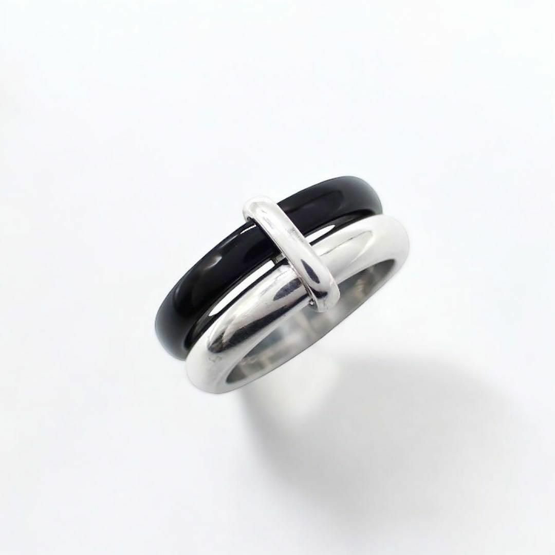 Georg Jensen - ジョージジェンセン A119 オニキス 925 2連 Georg Jensen - ジョージジェンセン A119 オニキス 925 2連