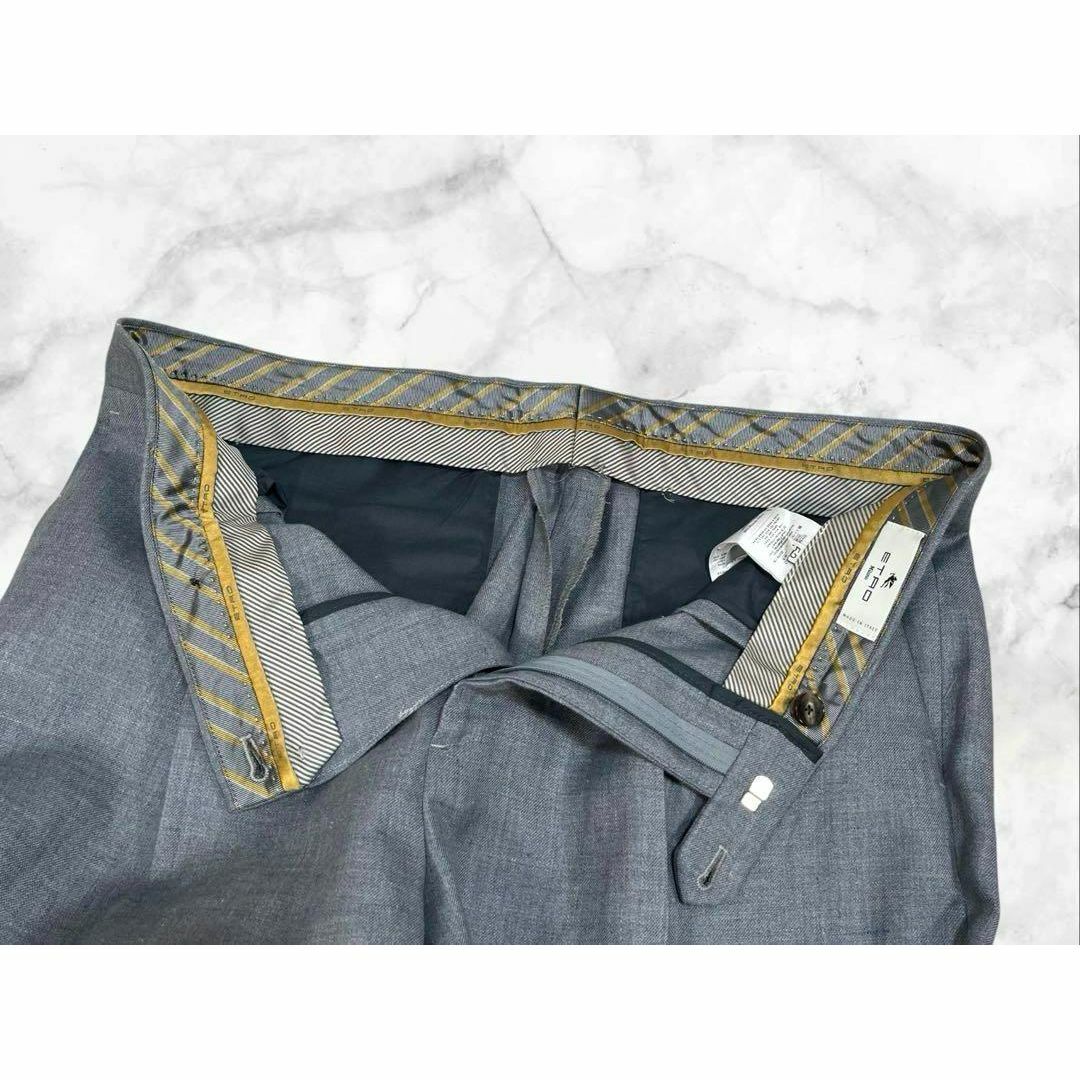 ETRO - 【未使用級】ETRO/エトロ ワイド スラックス リネン ETRO - 【未使用級】ETRO/エトロ ワイド スラックス リネン