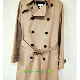 HYKE - hyke トレンチコート サイズ1の通販 by たかはし's shop HYKE - hyke トレンチコート サイズ1の通販 by たかはし's shop