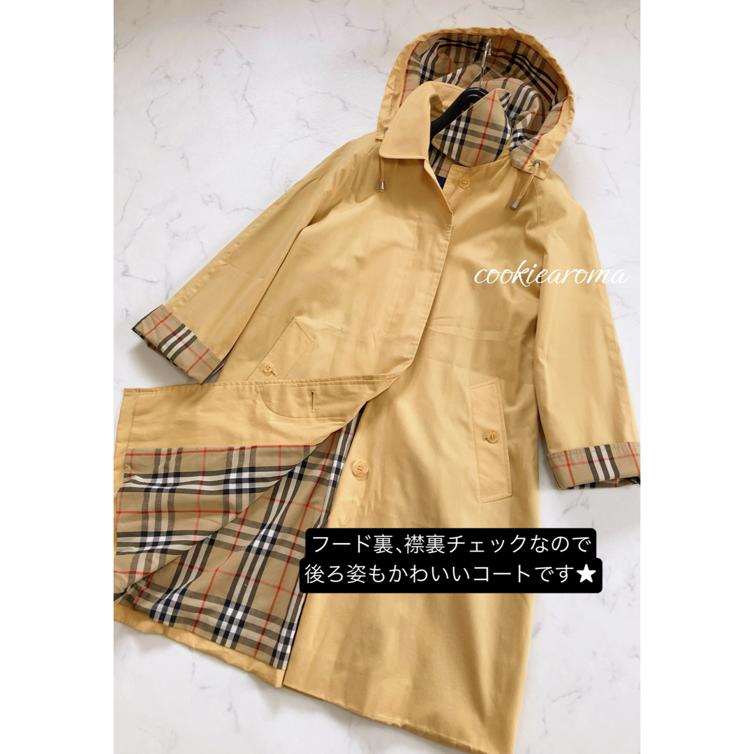BURBERRY - 高級【美品☆2wayフード付きコート】BURBERRY BURBERRY - 高級【美品☆2wayフード付きコート】BURBERRY
