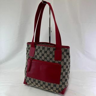 GUCCI - 【超希少】グッチ アビー GG キャンバス デニム トート GUCCI - 【超希少】グッチ アビー GG キャンバス デニム トート