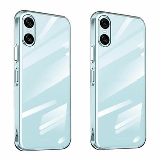 【2枚セット】 Xperia 10 VI クリア ケース 透明カバー SO-52(その他)
