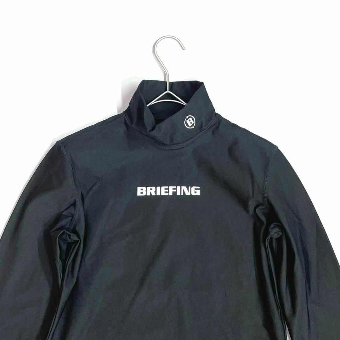 BRIEFING - ブリーフィング ゴルフ XS 長袖モックネックシャツ BRIEFING - ブリーフィング ゴルフ XS 長袖モックネックシャツ