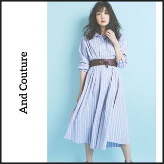 And Couture - アンドクチュール ボーダーワンピース サマー And Couture - アンドクチュール ボーダーワンピース サマー