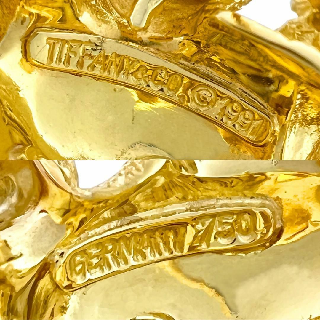 Tiffany & Co. - 極美品 ティファニー ブローチ テディベア K18 Tiffany & Co. - 極美品 ティファニー ブローチ テディベア K18