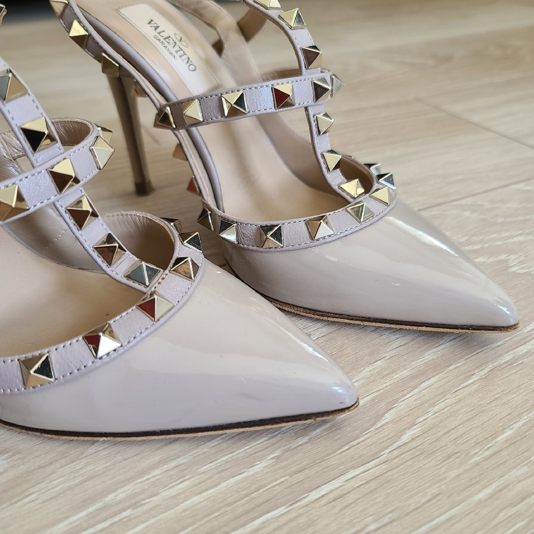 valentino garavani - 【美品】VALENTINO スタッズ ハイヒール valentino garavani - 【美品】VALENTINO スタッズ ハイヒール