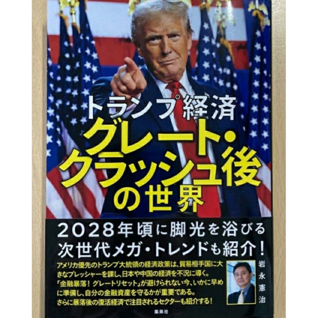 【希少 新品 未使用】トランプ経済 グレート・クラッシュ後の世界 岩永憲治 エンタメ/ホビーの本(ビジネス/経済)の商品写真