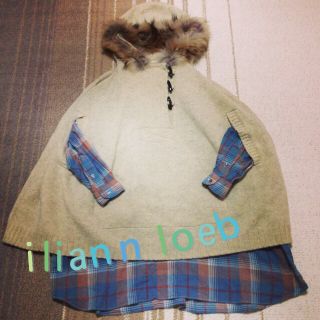 イリアンローヴ(iliann loeb)の[iliannloeb]定価5万ポンチョ(ポンチョ)