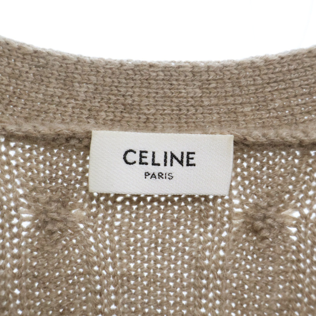 CELINE - CELINE セリーヌ 23AW Triomphe Cardigan Cable Knit CELINE - CELINE セリーヌ 23AW Triomphe Cardigan Cable Knit