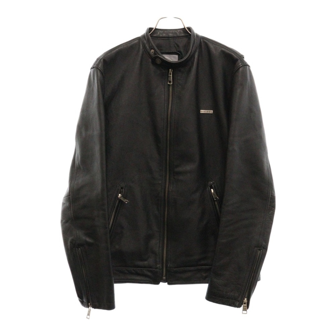 DIESEL - DIESEL ディーゼル レザー シングル ライダース DIESEL - DIESEL ディーゼル レザー シングル ライダース