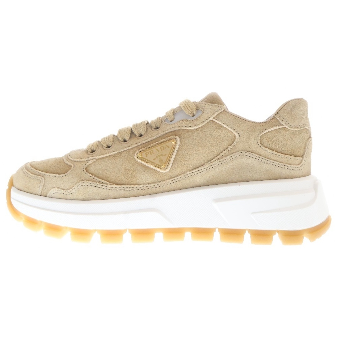 PRADA - PRADA プラダ Prax 01 スウェードローカットスニーカー PRADA - PRADA プラダ Prax 01 スウェードローカットスニーカー