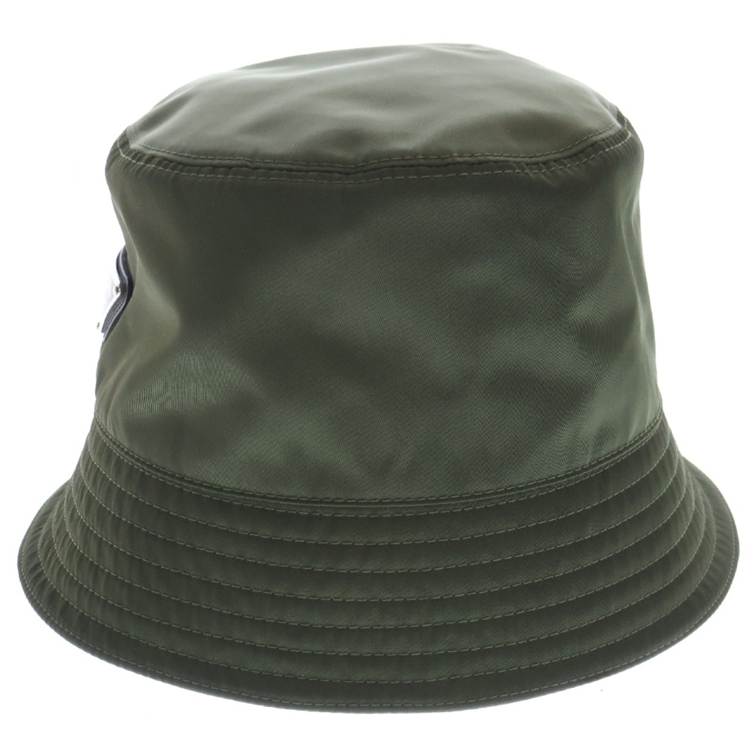 PRADA - PRADA プラダ RENYLON BUCKET HAT トライアングルロゴ PRADA - PRADA プラダ RENYLON BUCKET HAT トライアングルロゴ