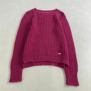 バーバリーブルーレーベル(BURBERRY BLUE LABEL)のバーバリーブルーレーベル　ニット　Burberry 透かし編みニット(ニット/セーター)