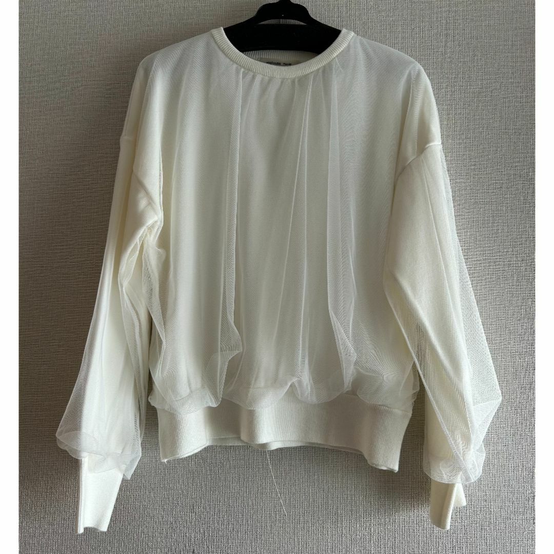 ☆未使用新品★ abahouse mavie 白トップス
