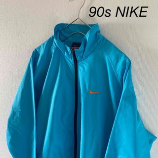 NIKE(ナイロンジャケット ・ ブルー・ネイビー/青色系)の NIKE(ナイロンジャケット ・ ブルー・ネイビー/青色系)の