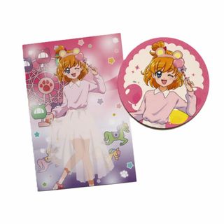 【魔法つかいプリキュア！】コースター＆ポストカード 朝日奈みらい(キャラクターグッズ)