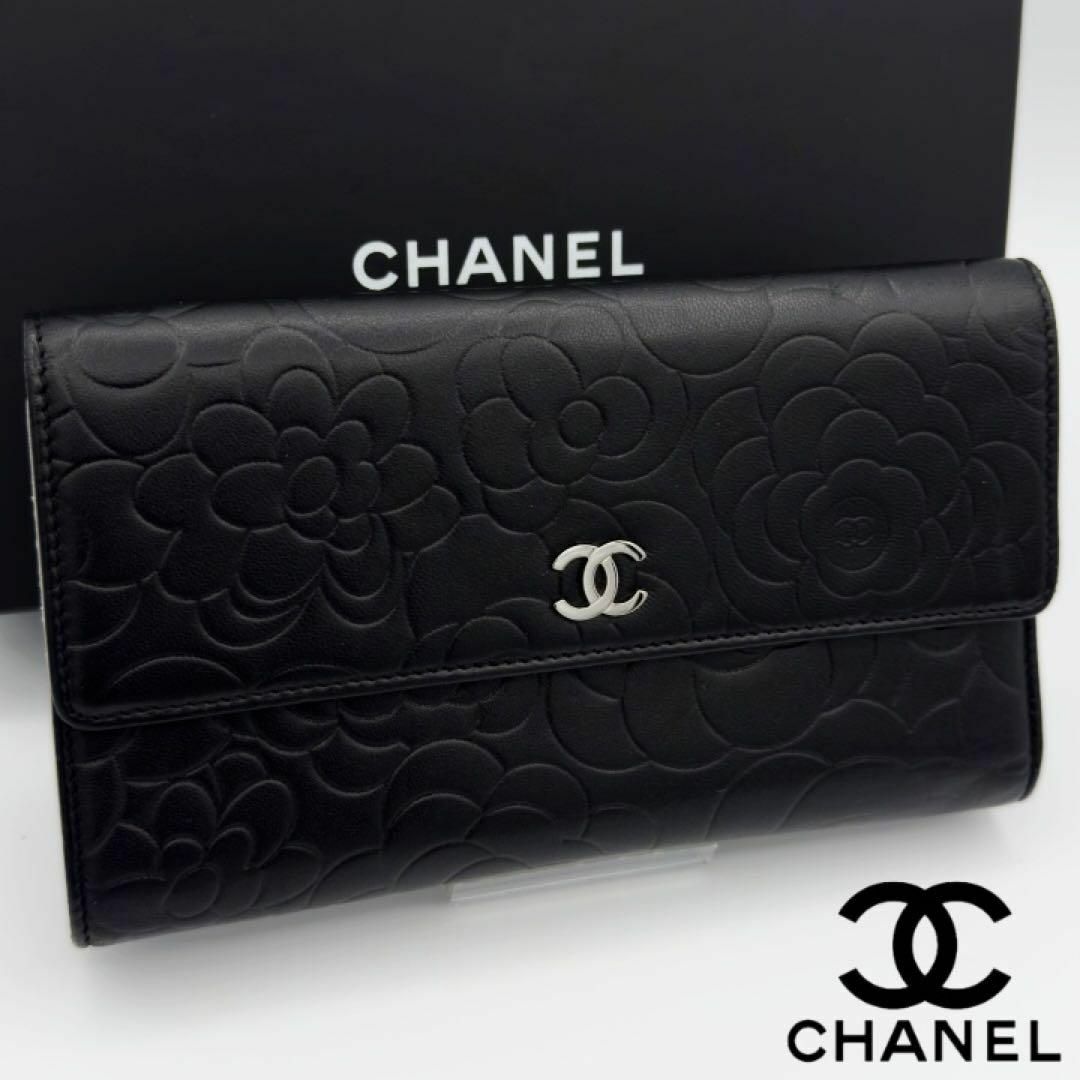 CHANEL - 入手困難 シャネル財布 カメリアシリーズ CHANEL - 入手困難 シャネル財布 カメリアシリーズ